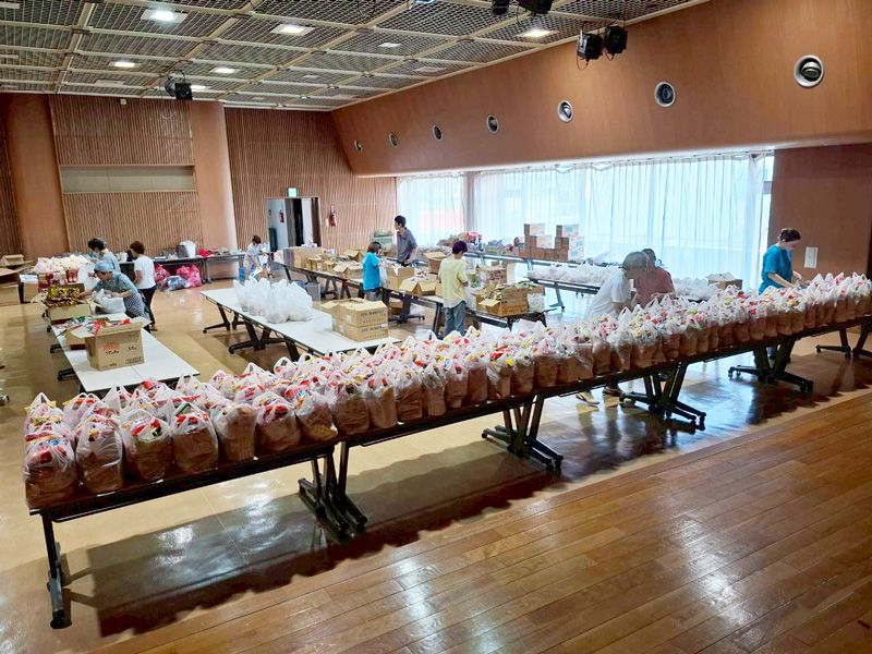 フードパントリー準備